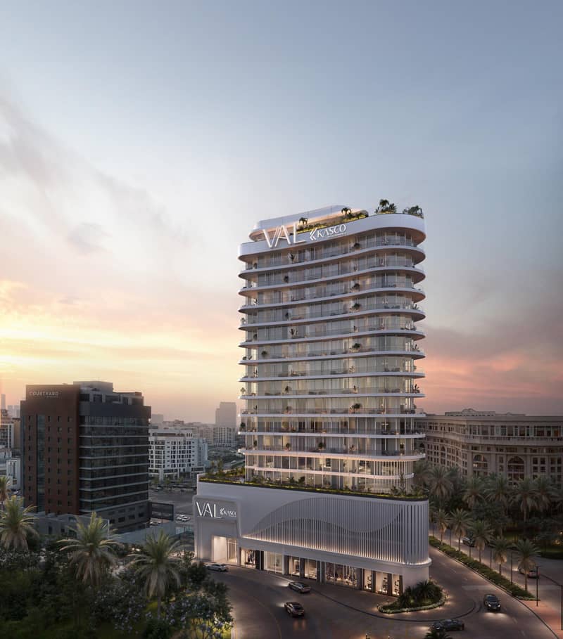 1 new flats in residential complex VAL by Kasco in Jaddaf Waterfront — photo 6