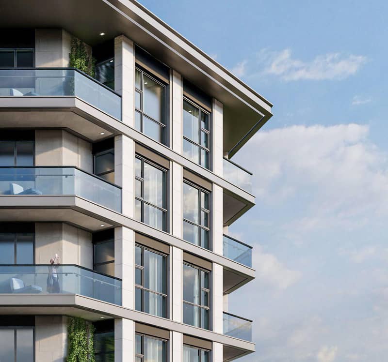 Новая малоэтажная резиденция Alba Residence с бассейном и ресторанами, Liwan, Дубай, ОАЭ — фото 9