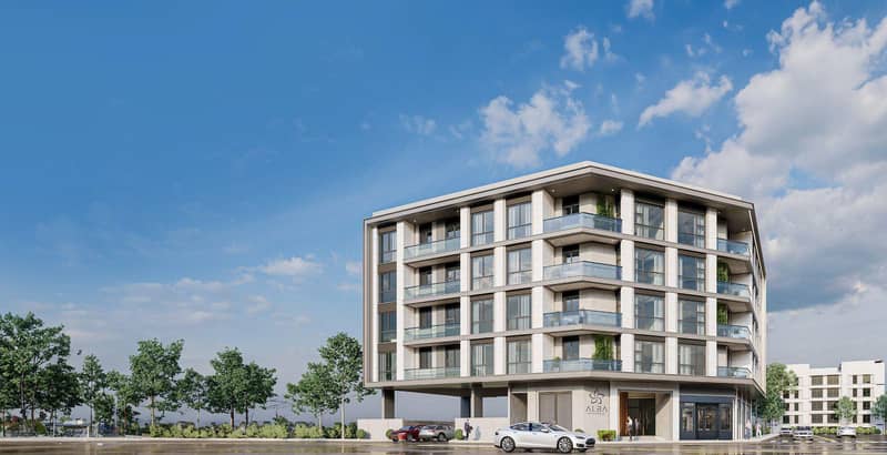 New low-rise Alba Residence with a swimming pool and restaurants, Liwan, Dubai, UAE — photo 2