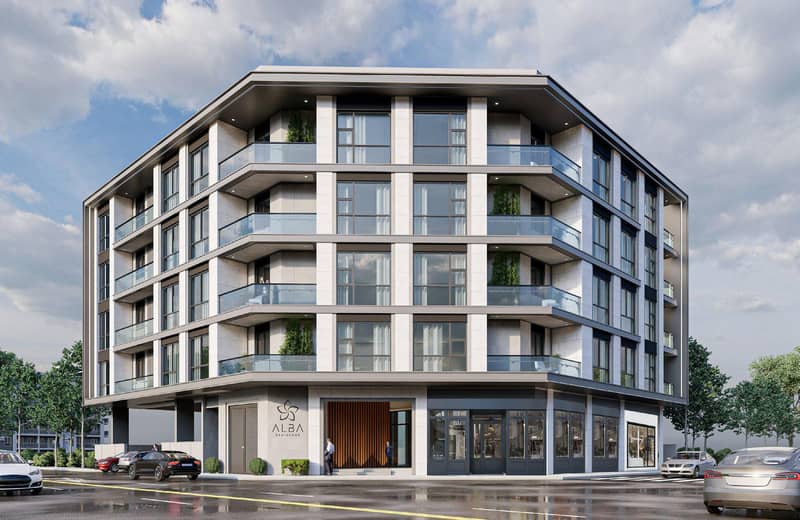 Новая малоэтажная резиденция Alba Residence с бассейном и ресторанами, Liwan, Дубай, ОАЭ — фото 10