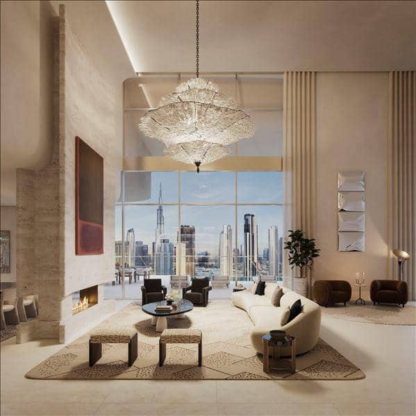 New residence One Sankari (Flagship) with swimming pools, tennis courts and a business lounge, Business Bay, Dubai, UAE — photo 3