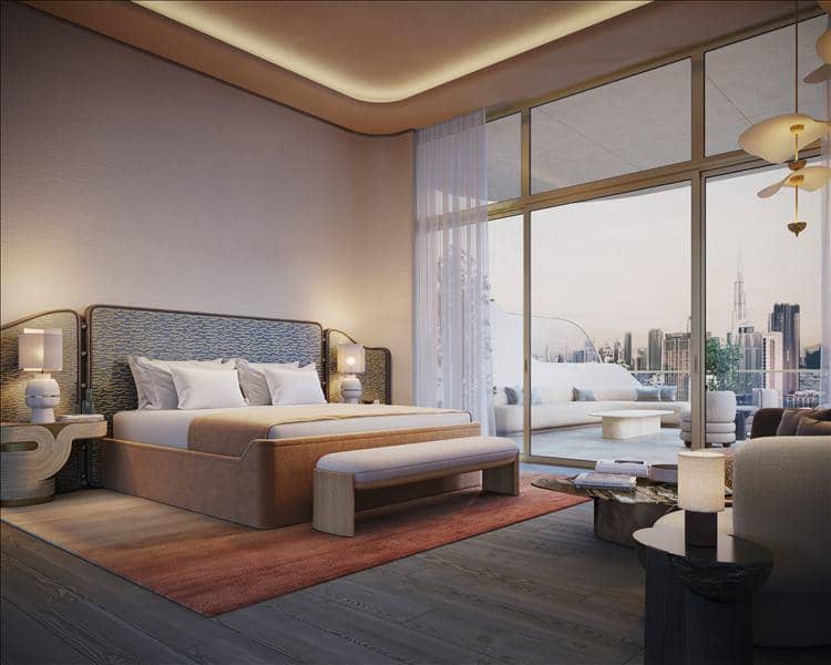 New residence One Sankari (Flagship) with swimming pools, tennis courts and a business lounge, Business Bay, Dubai, UAE — photo 7