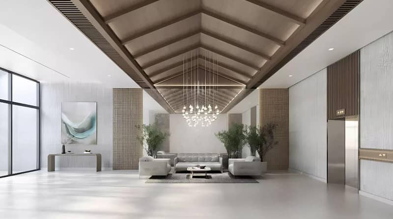 Новая резиденция Riviera Lodge с бассейном, теннисным кортом и круглосуточной охраной, JVC, Дубай, ОАЭ — фото 2