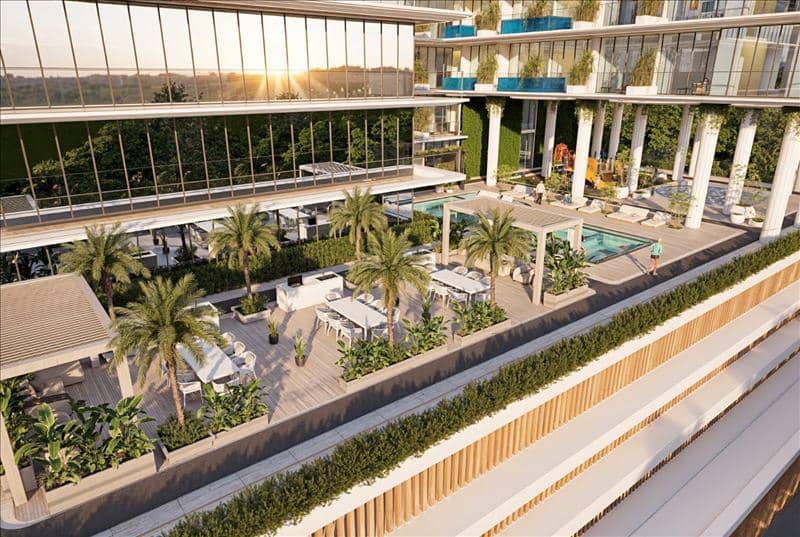 Новый комплекс апартаментов с собственными бассейнами Lazord, Majan, Дубай, ОАЭ — фото 7