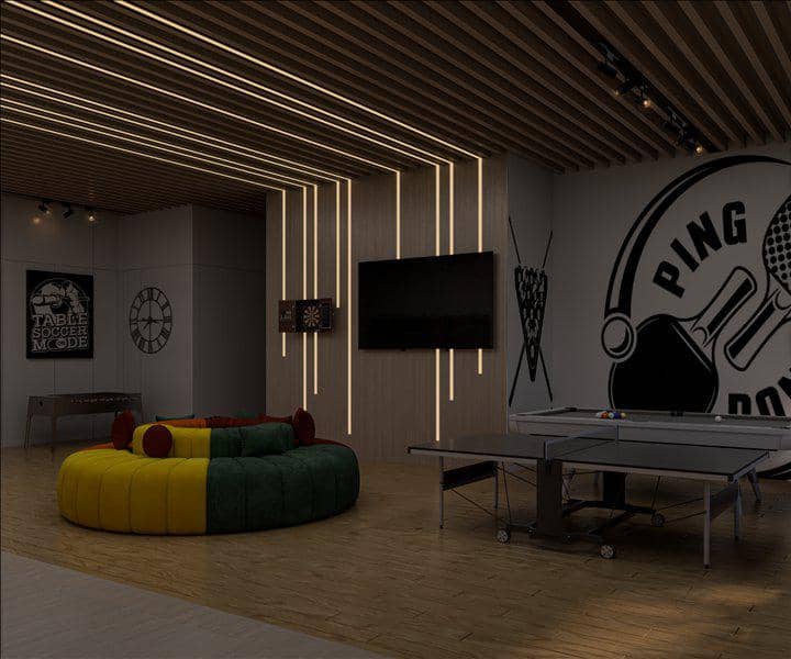 New Isola Bella Residence with swimming pools, a co-working area and a kindergarten, JVC, Dubai, UAE — photo 7