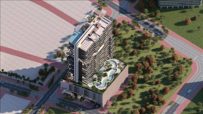 New Isola Bella Residence with swimming pools, a co-working area and a kindergarten, JVC, Dubai, UAE — photo 34