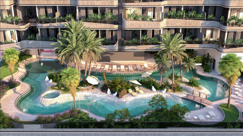 New Isola Bella Residence with swimming pools, a co-working area and a kindergarten, JVC, Dubai, UAE — photo 26