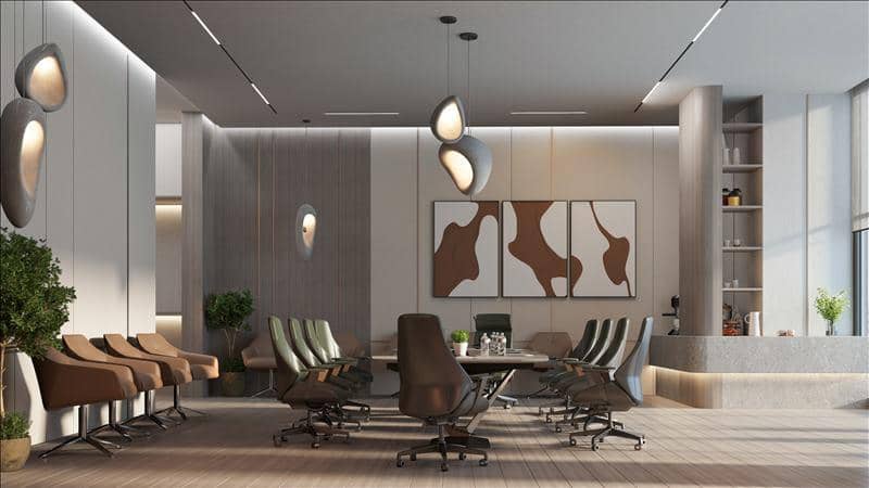 New Isola Bella Residence with swimming pools, a co-working area and a kindergarten, JVC, Dubai, UAE — photo 9
