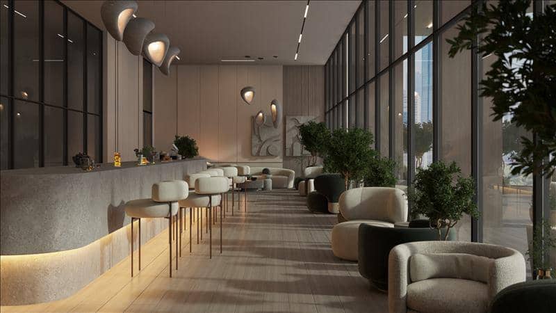 New Isola Bella Residence with swimming pools, a co-working area and a kindergarten, JVC, Dubai, UAE — photo 12