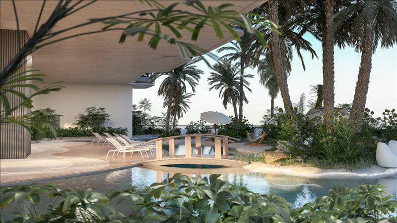 New Isola Bella Residence with swimming pools, a co-working area and a kindergarten, JVC, Dubai, UAE — photo 22