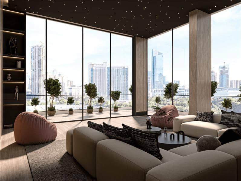 New Isola Bella Residence with swimming pools, a co-working area and a kindergarten, JVC, Dubai, UAE — photo 3