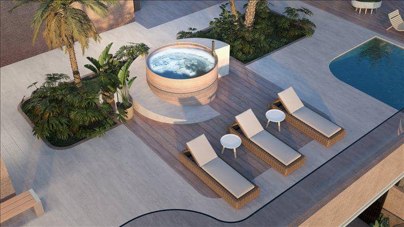 New Isola Bella Residence with swimming pools, a co-working area and a kindergarten, JVC, Dubai, UAE — photo 18