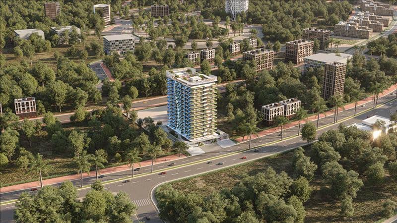 Апартаменты в новой резиденции Park Meadows с бассейном и парками в центре района Dubailand, Дубай — фото 26