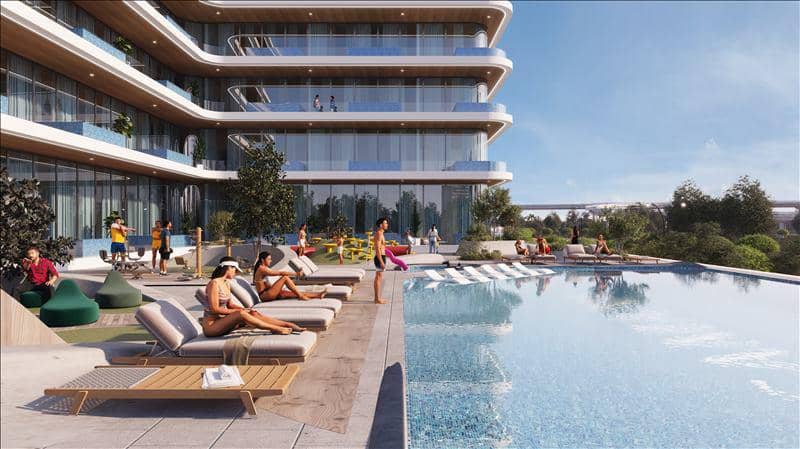 Апартаменты в новом комплексе Ibiza с собственными бассейнами в районе Dubailand, Дубай — фото 21