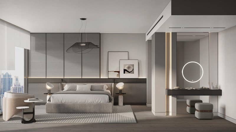 Apartments in the new high-rise Parkway residence with swimming pools 5 minutes from Burj Khalifa in the Meydan Horizon area, Dubai — photo 9