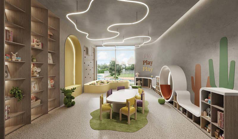 Apartments in the new high-rise Parkway residence with swimming pools 5 minutes from Burj Khalifa in the Meydan Horizon area, Dubai — photo 16