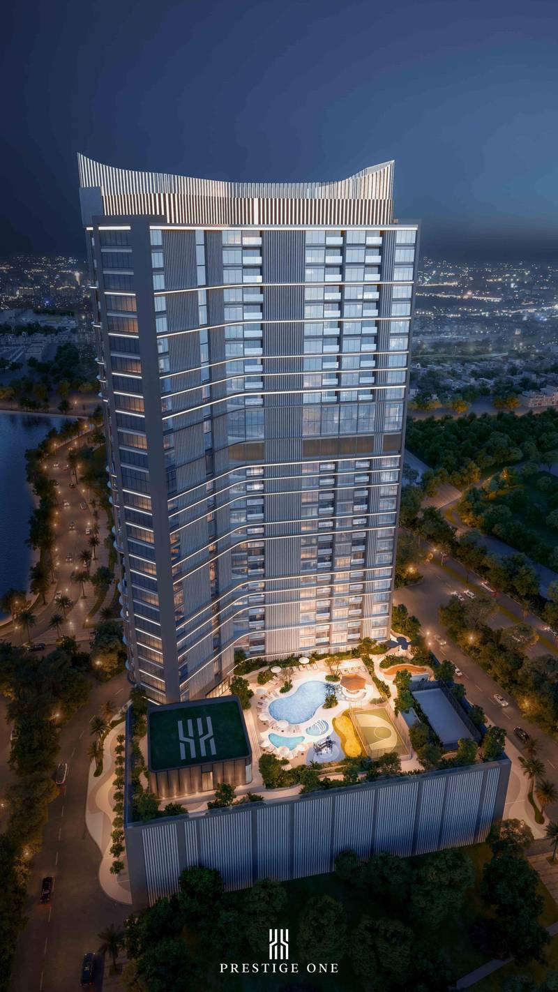 Apartments in the new high-rise Parkway residence with swimming pools 5 minutes from Burj Khalifa in the Meydan Horizon area, Dubai — photo 22