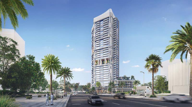 Apartments in the new high-rise Parkway residence with swimming pools 5 minutes from Burj Khalifa in the Meydan Horizon area, Dubai — photo 2