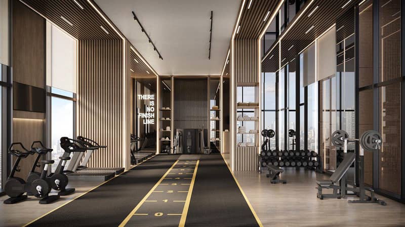 Apartments in the new high-rise Parkway residence with swimming pools 5 minutes from Burj Khalifa in the Meydan Horizon area, Dubai — photo 13