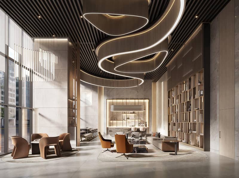 Apartments in the new high-rise Parkway residence with swimming pools 5 minutes from Burj Khalifa in the Meydan Horizon area, Dubai — photo 21