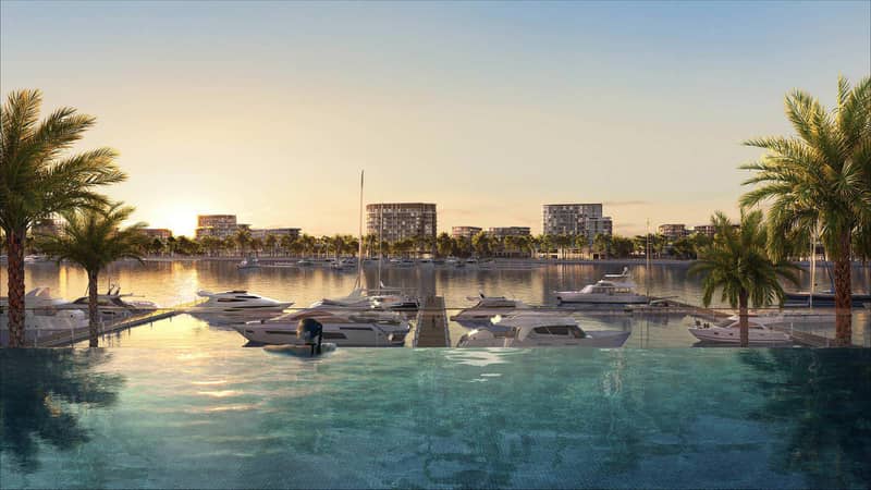 Квартиры в новом жилом комплексе Pier Point 1&2 с бассейном и зелёными зонами на первой линии у моря в районе Port Rashid, Дубай — фото 5