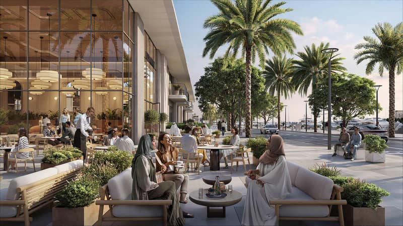 Квартиры в новом жилом комплексе Pier Point 1&2 с бассейном и зелёными зонами на первой линии у моря в районе Port Rashid, Дубай — фото 8