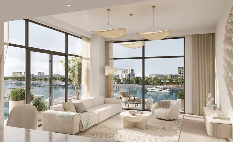 New beachfront residential complex Porto View with a swimming pool, Port Rashid, Dubai, UAE — photo 3
