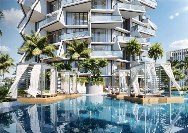 Новая резиденция Grove с бассейнами, JVC, Дубай, ОАЭ — фото 14