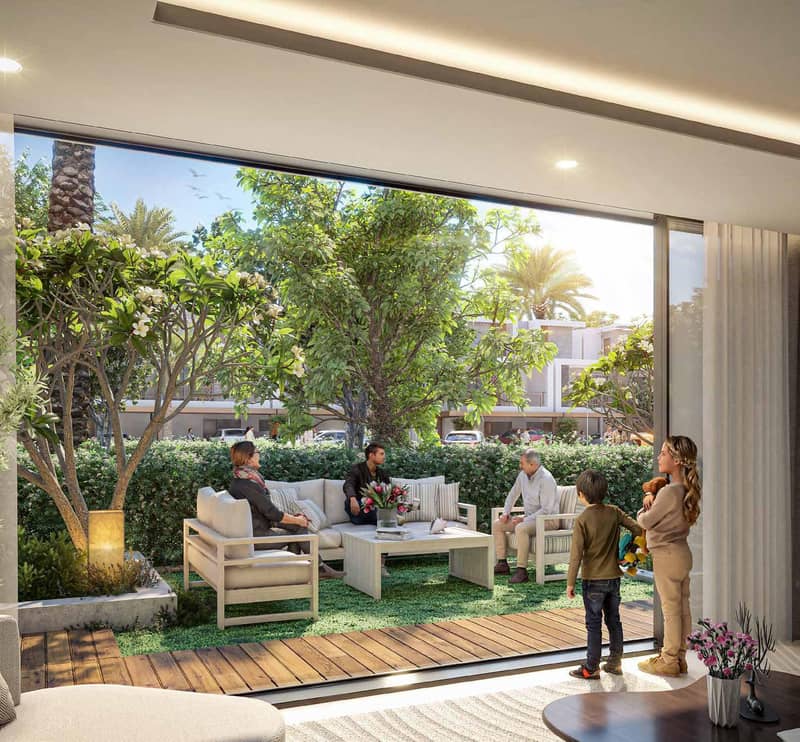 Townhouses in the new Violet 4 residence with a swimming pool, parks and a petting zoo in the Damac Hills 2 area, Dubai — photo 3