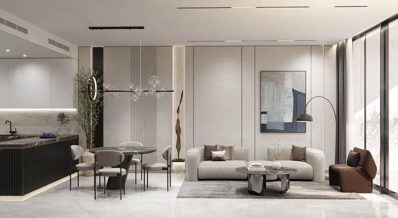 Новый комплекс апартаментов с собственными бассейнами Rome рядом с Downtown, Meydan District 11, Дубай, ОАЭ — фото 4