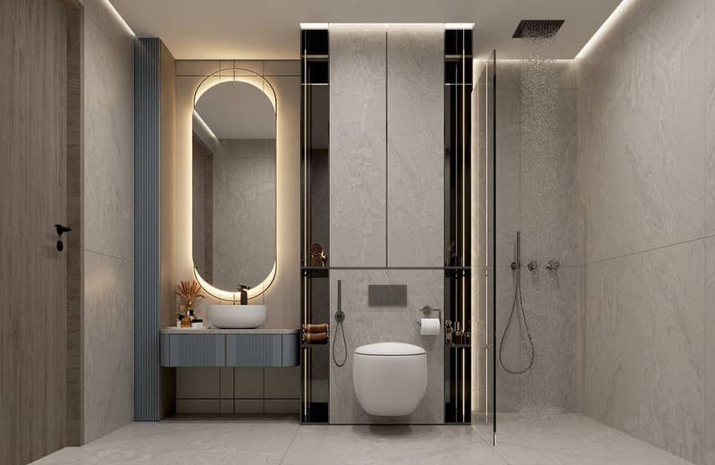 Новый комплекс апартаментов с собственными бассейнами Rome рядом с Downtown, Meydan District 11, Дубай, ОАЭ — фото 6