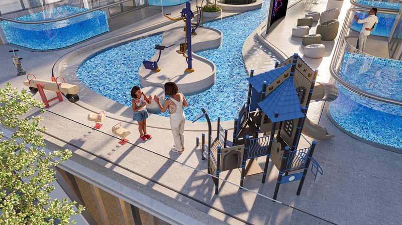 Новый комплекс апартаментов с собственными бассейнами Rome рядом с Downtown, Meydan District 11, Дубай, ОАЭ — фото 13