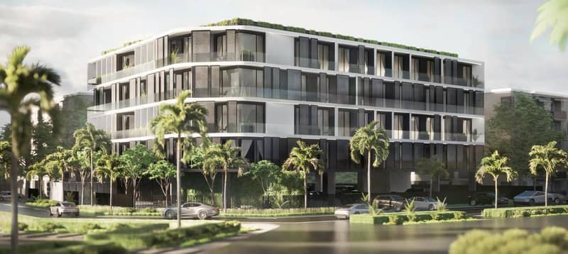 Cozy residential complex Trafford Residences with a wide range of amenities in Dubai South area, UAE — photo 2