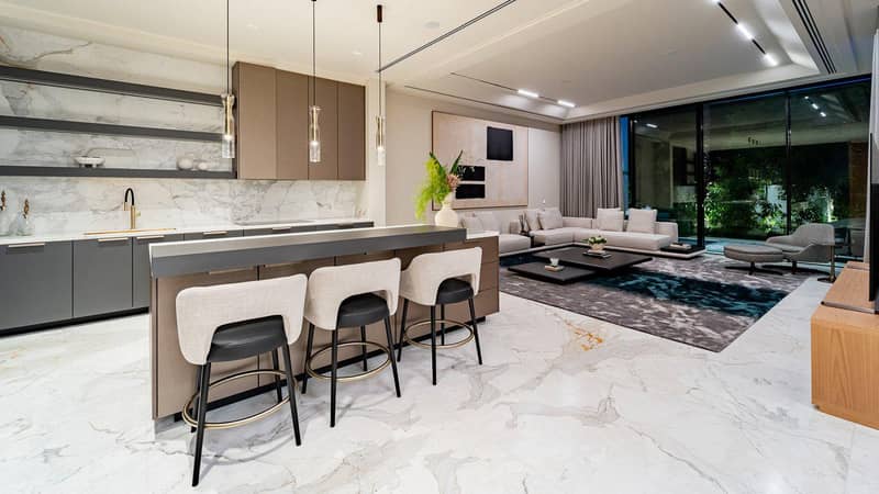 Furnished villa R9 Mansion with a swimming pool and a garden, Al Barari, Dubai, UAE — photo 6