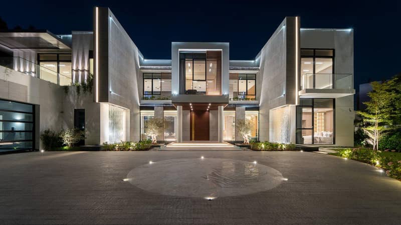 Furnished villa R9 Mansion with a swimming pool and a garden, Al Barari, Dubai, UAE — photo 16