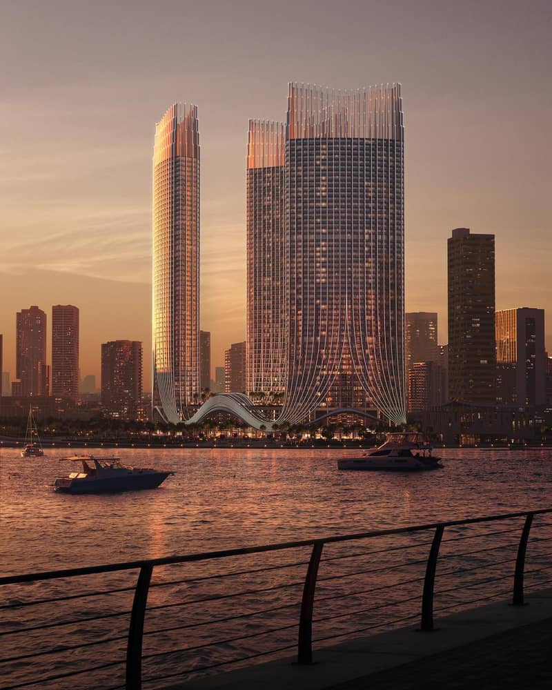 New residential complex Skyrise with a beach, swimming pool and a golf course close to Burj Khalifa, Business Bay, Dubai, UAE — photo 6
