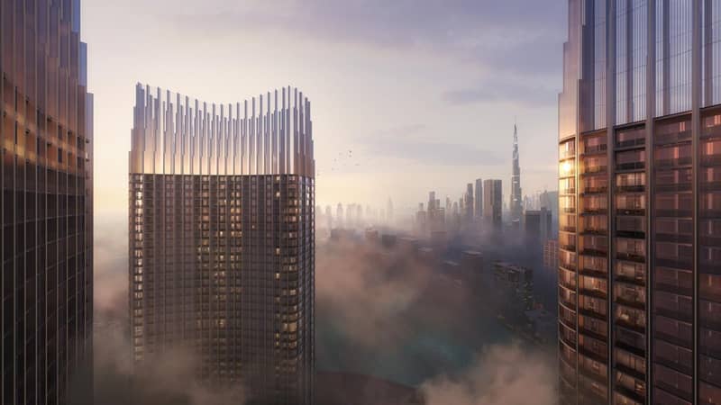 New residential complex Skyrise with a beach, swimming pool and a golf course close to Burj Khalifa, Business Bay, Dubai, UAE — photo 4