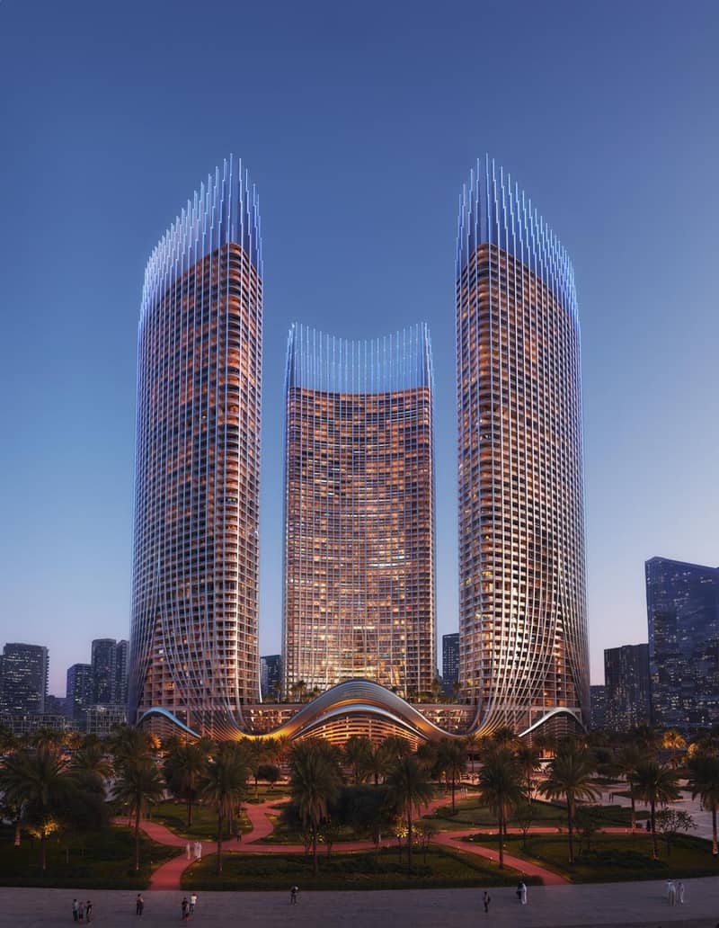 New residential complex Skyrise with a beach, swimming pool and a golf course close to Burj Khalifa, Business Bay, Dubai, UAE — photo 2
