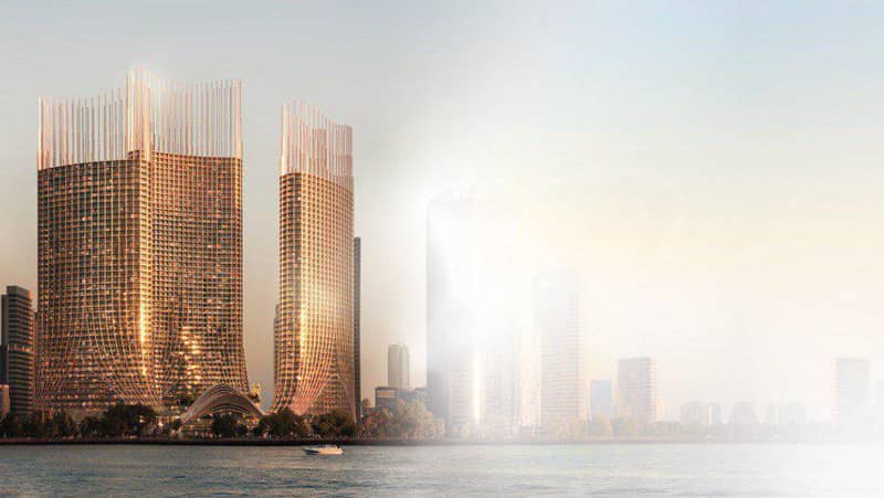 New residential complex Skyrise with a beach, swimming pool and a golf course close to Burj Khalifa, Business Bay, Dubai, UAE — photo 8