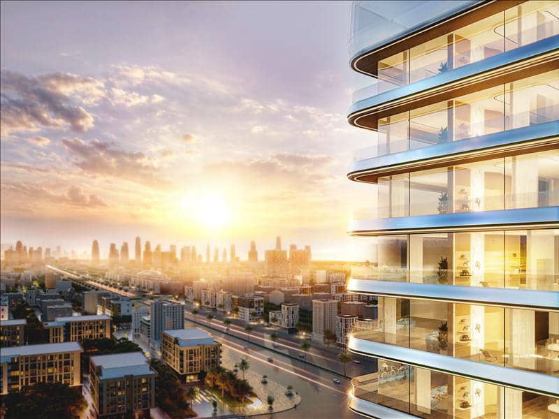 Апартаменты в резиденции Hill Views с бассейном и теннисным кортом рядом с Dubai Hills Mall, район Dubai Science Park/Al Barsha South, Дубай — фото 12