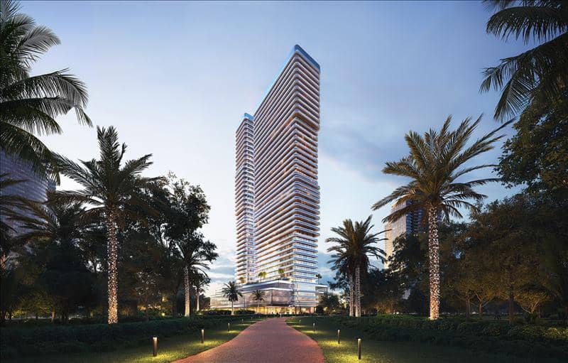 Апартаменты в резиденции Hill Views с бассейном и теннисным кортом рядом с Dubai Hills Mall, район Dubai Science Park/Al Barsha South, Дубай — фото 20