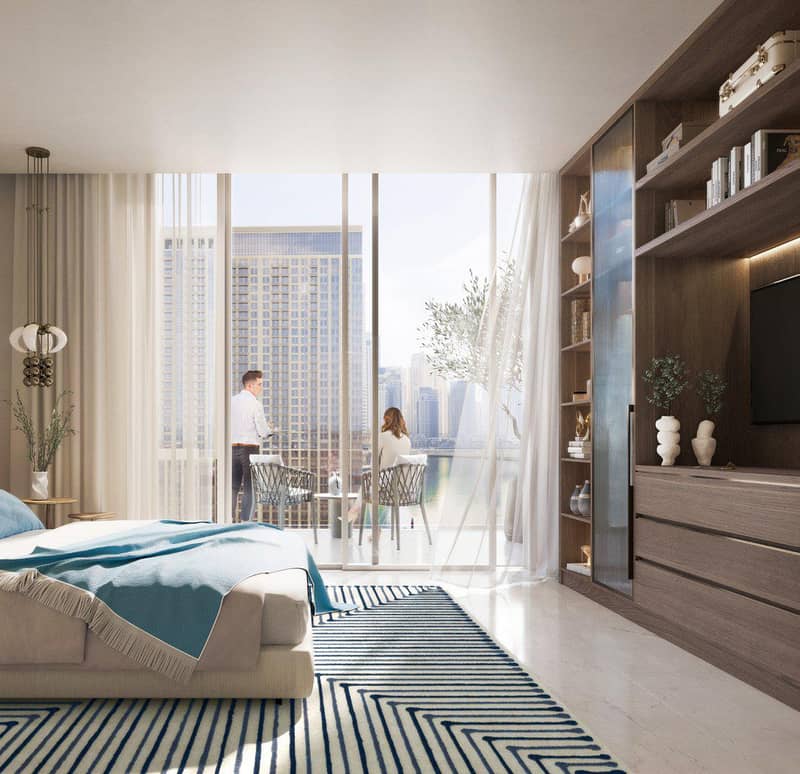 Апартаменты в новой резиденции Marina Cove с бассейном в 2 минутах от набережной в районе Dubai Marina, Дубай — фото 3