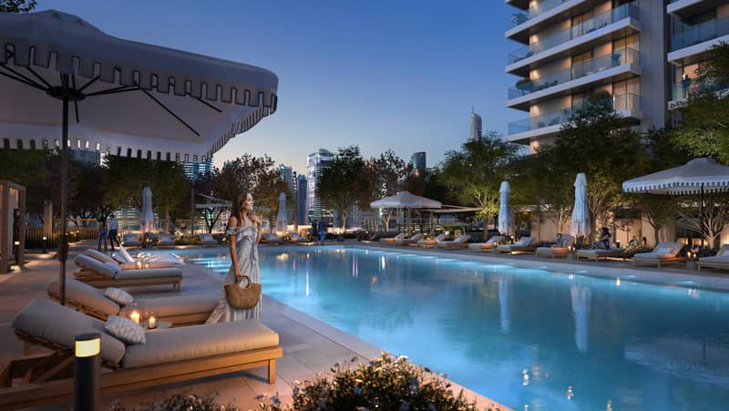 Апартаменты в новой резиденции Marina Cove с бассейном в 2 минутах от набережной в районе Dubai Marina, Дубай — фото 7