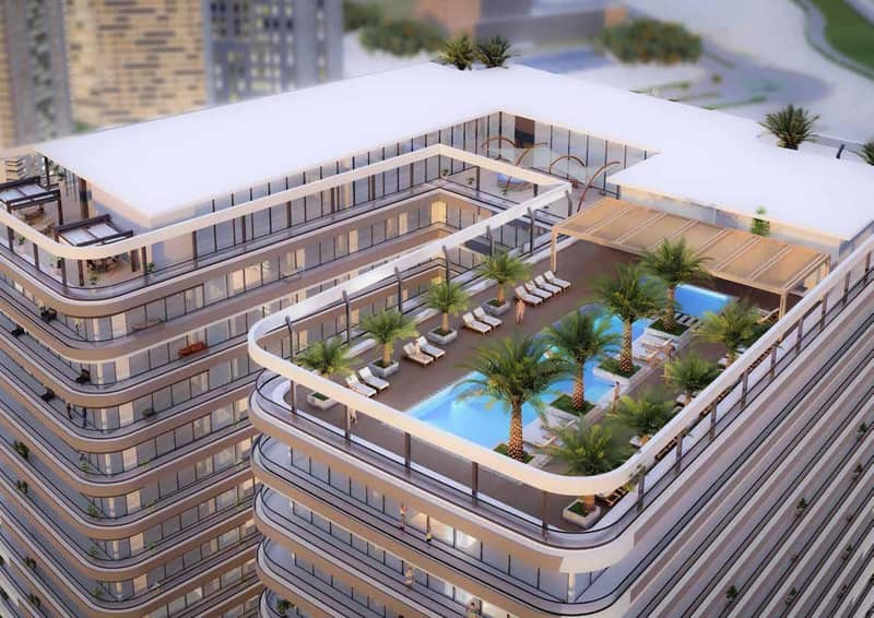 Новая резиденция The Community Sports Arena с бассейном и зоной отдыха, Dubai Sports City, Дубай, ОАЭ — фото 4