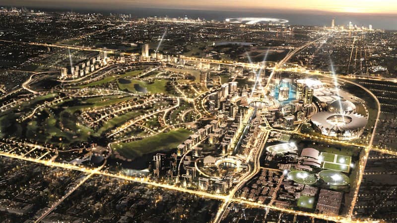 Новая резиденция The Community Sports Arena с бассейном и зоной отдыха, Dubai Sports City, Дубай, ОАЭ — фото 9