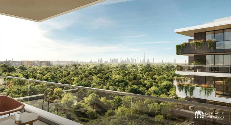 Престижные апартаменты в новом зелёном комплексе Ghaf Woods, Дубай, ОАЭ — фото 4