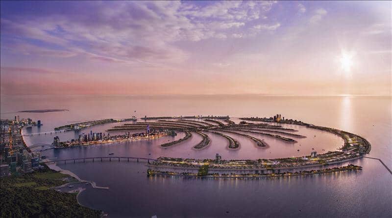 Новый комплекс Beach Villas с прямым выходом на пляж и водными спортивными объектами, Palm Jebel Ali, Дубай, ОАЭ — фото 19