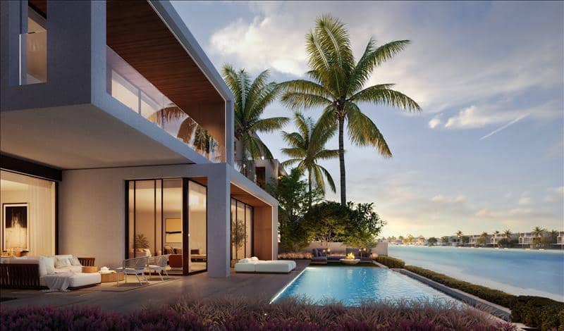 Новый комплекс Beach Villas с прямым выходом на пляж и водными спортивными объектами, Palm Jebel Ali, Дубай, ОАЭ — фото 7