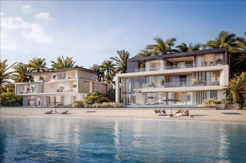 Новый комплекс Beach Villas с прямым выходом на пляж и водными спортивными объектами, Palm Jebel Ali, Дубай, ОАЭ — фото 2
