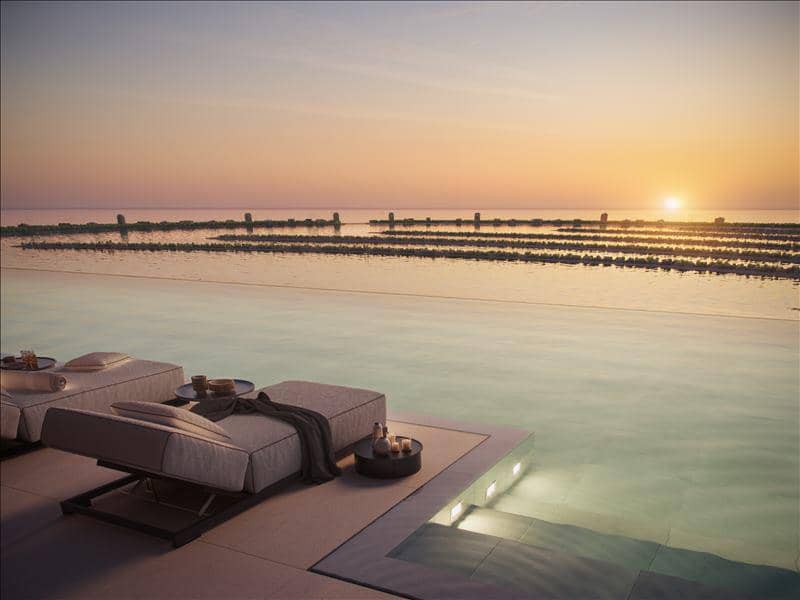 Новый комплекс Beach Villas с прямым выходом на пляж и водными спортивными объектами, Palm Jebel Ali, Дубай, ОАЭ — фото 13